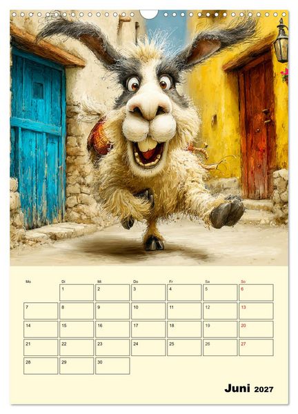 Produktbild: Lama la Vida. Lama-Momente zwischen Humor und Charakter (Wandkalender 2027 DIN A3 hoch), CALVENDO Monatskalender