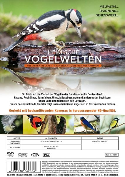 Produktbild: Heimische Vogelwelten