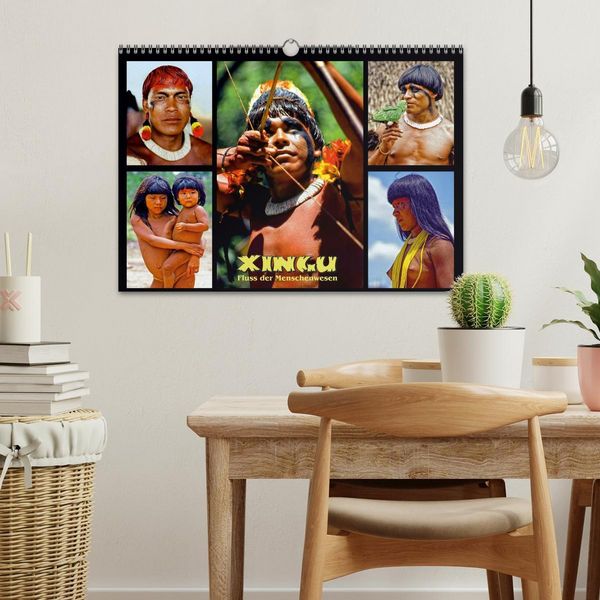 Produktbild: XINGU - Fluss der Menschenwesen (Wandkalender 2026 DIN A3 quer), CALVENDO Monatskalender