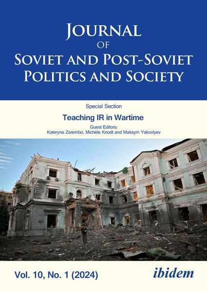 Produktbild: Journal of Soviet and Post-Soviet Politics and Society