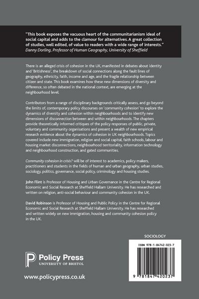 Produktbild: Community cohesion in crisis?