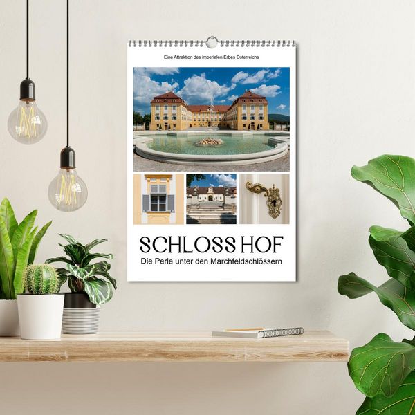 Produktbild: Schloss Hof &ndash; Die Perle unter den Marchfeldschl&ouml;ssern (Wandkalender 2026 DIN A3 hoch), CALVENDO Monatskalender
