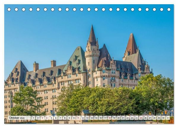 Produktbild: Faszination Kanada - Ontario (Tischkalender 2026 DIN A5 quer), CALVENDO Monatskalender