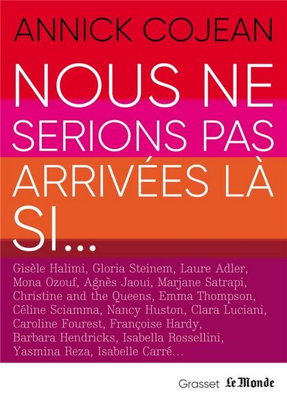 Produktbild: Nous ne serions pas arriv&eacute;es l&agrave; si...