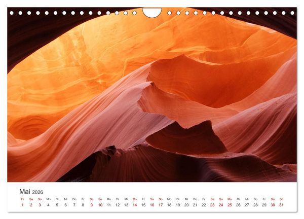 Produktbild: Arizona - Grand Canyon State (Wandkalender 2026 DIN A4 quer), CALVENDO Monatskalender