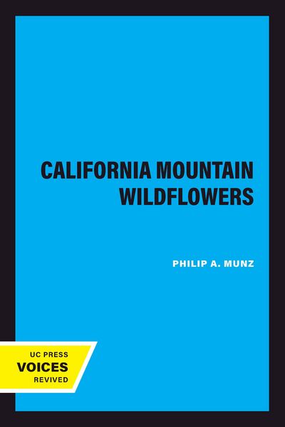Produktbild: California Mountain Wildflowers