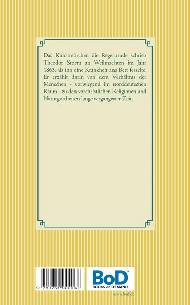 Produktbild: Die Regentrude