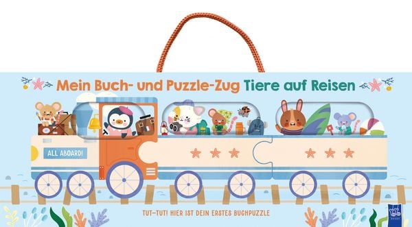 Produktbild: Mein Buch- und Puzzle-Zug: Tiere auf Reisen
