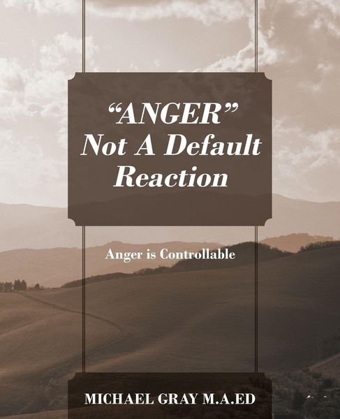 Produktbild: "ANGER" Not A Default Reaction