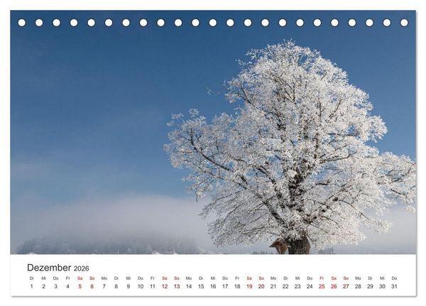 Produktbild: Leidenschaft Landschaften (Tischkalender 2026 DIN A5 quer), CALVENDO Monatskalender