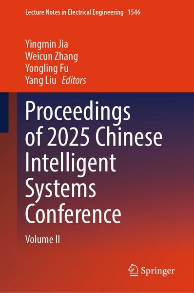 Produktbild: Proceedings of 2025 Chinese Intelligent Systems Conference