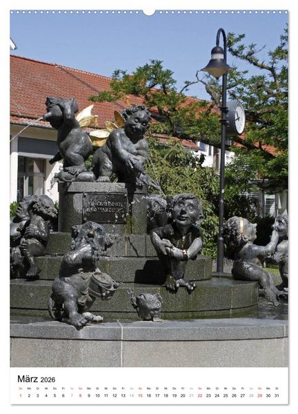 Produktbild: Wundersch&ouml;nes Bad Harzburg (Wandkalender 2026 DIN A2 hoch), CALVENDO Monatskalender