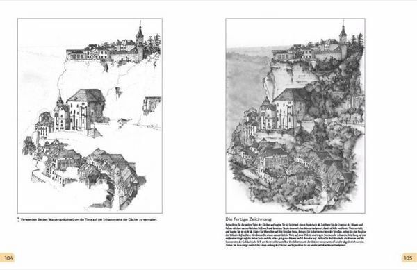 Produktbild: Landschaften Step by Step zeichnen lernen