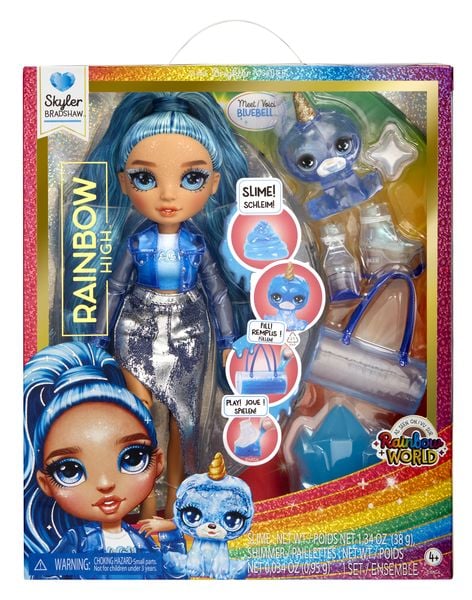 Produktbild: Classic Rainbow Fashion Doll- Skyler (blue)