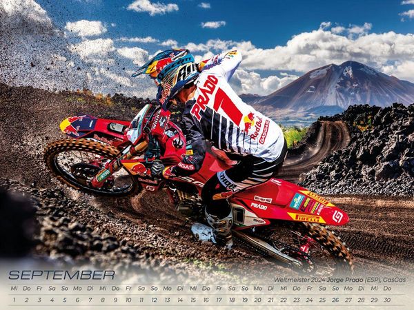 Produktbild: Motocross Artwork Edition Kalender 2027