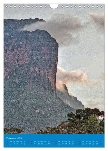 Produktbild: Angel Falls The tallest waterfall in the world (Wall Calendar 2026 DIN A4 portrait), CALVENDO 12 Month Wall Calendar
