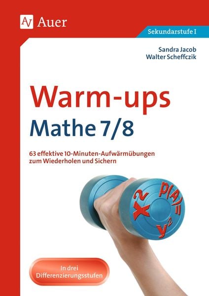Produktbild: Warm-ups Mathe, Klasse 7/8