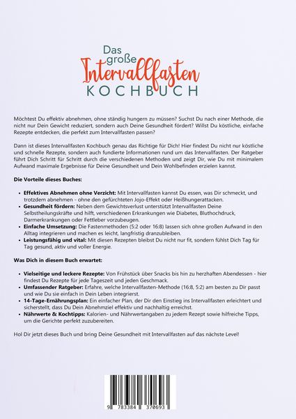 Produktbild: Das gro&szlig;e Intervallfasten Kochbuch