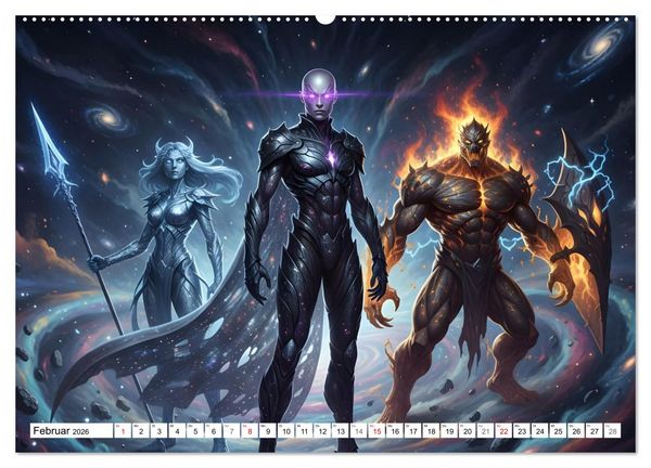 Produktbild: Universum der Tr&auml;ume (Wandkalender 2026 DIN A2 quer), CALVENDO Monatskalender