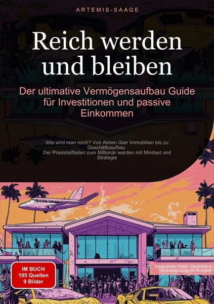Produktbild: Reich werden und bleiben: Der ultimative Verm&ouml;gensaufbau-Guide f&uuml;r Investitionen und passive Einkommen