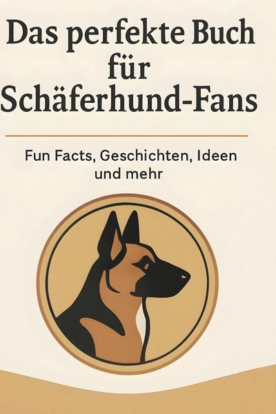 Produktbild: Das perfekte Buch f&uuml;r Sch&auml;ferhund-Fans