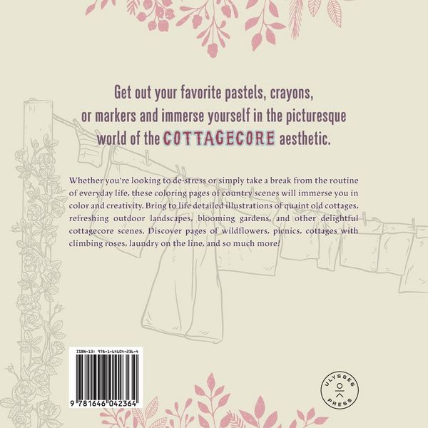 Produktbild: Cottagecore Coloring Book