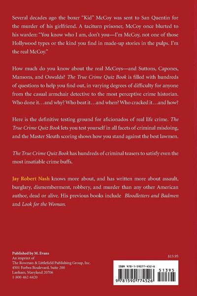 Produktbild: The True Crime Quiz Book