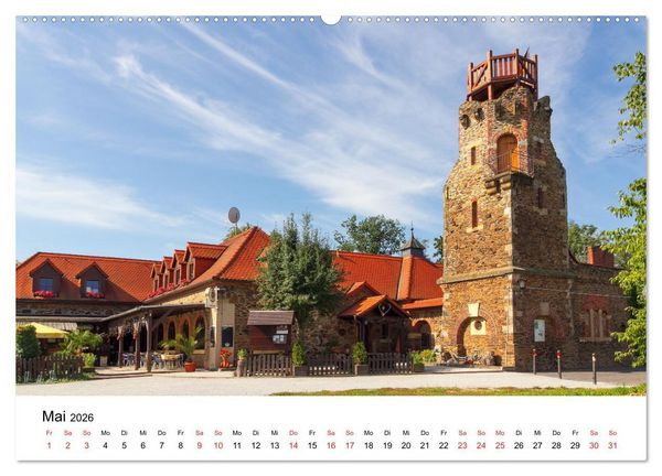 Produktbild: GROSSENHAIN 2026 (Wandkalender 2026 DIN A2 quer), CALVENDO Monatskalender