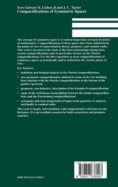 Produktbild: Compactifications of Symmetric Spaces