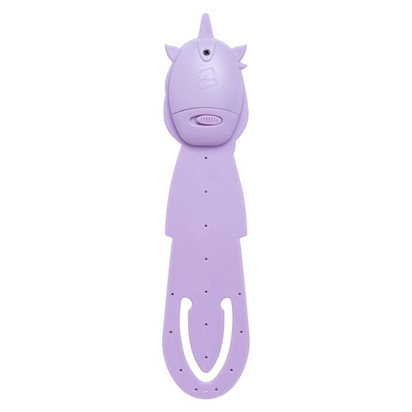 Produktbild: Flexilight Pals Leselicht (Einhorn) - lila - 2 in 1 Leselampe & Lesezeichen - LED Leselicht - Geschenk für Leser, Buchliebhaber - Deutsche Ausgabe