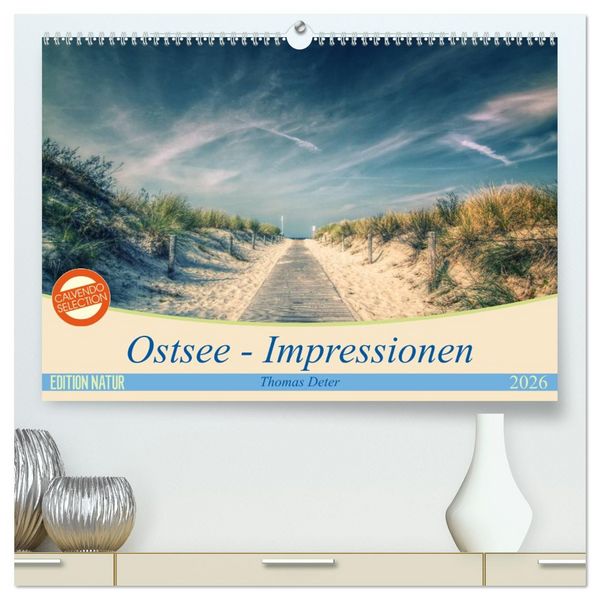 Produktbild: Ostsee - Impressionen (hochwertiger Premium Wandkalender 2026 DIN A2 quer), Kunstdruck in Hochglanz