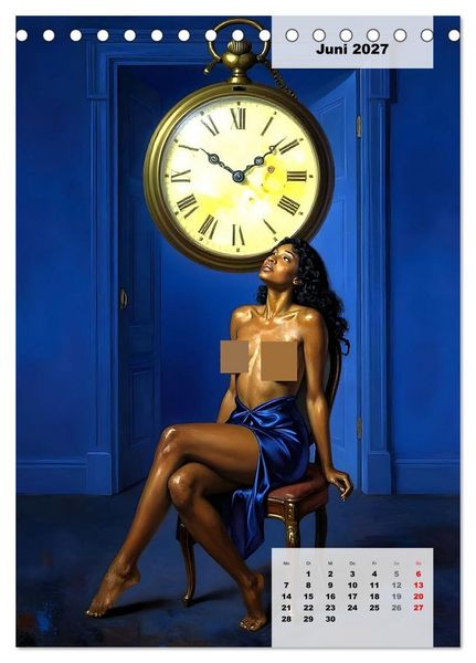 Produktbild: Entbl&ouml;&szlig;te Epochen &ndash; Surrealismus (Tischkalender 2027 DIN A5 hoch), CALVENDO Monatskalender