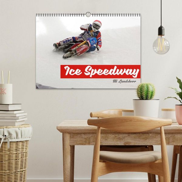 Produktbild: Ice Speedway (Wandkalender 2026 DIN A3 quer), CALVENDO Monatskalender