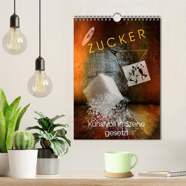 Produktbild: ZUCKER - kunstvoll in Szene gesetzt (Wandkalender 2026 DIN A4 hoch), CALVENDO Monatskalender
