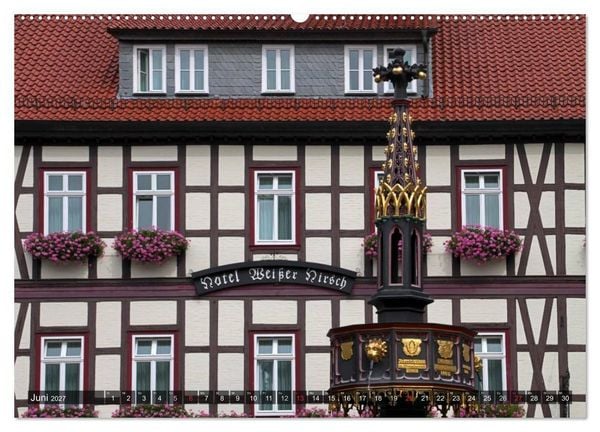 Produktbild: Wernigerode (Wandkalender 2027 DIN A2 quer), CALVENDO Monatskalender