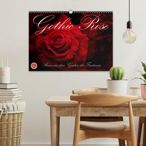 Produktbild: Gothic Rose - Rosen aus dem Garten der Finsternis (Wandkalender 2026 DIN A3 quer), CALVENDO Monatskalender
