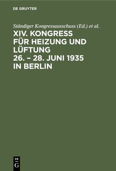 Produktbild: 26.&ndash;28. Juni 1935, Berlin