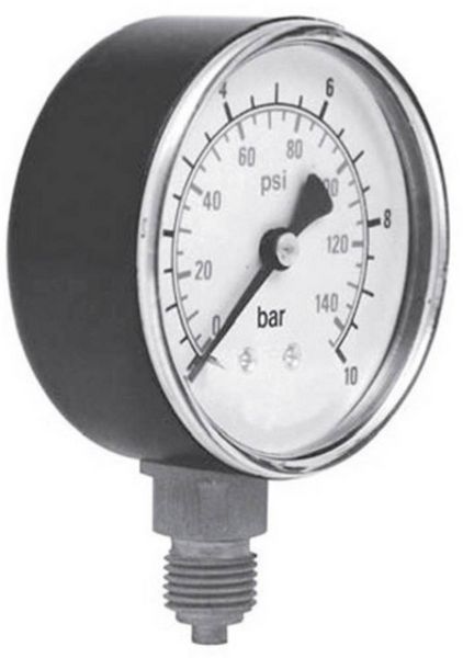 Produktbild: ICH Manometer 301.40.-1 Anschluss (Manometer): Unterseite -1 bis 0 bar Au&szlig;engewinde 1/8" 1 St.