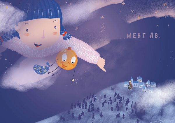 Produktbild: Leni und die sprechende Weihnachtskugel