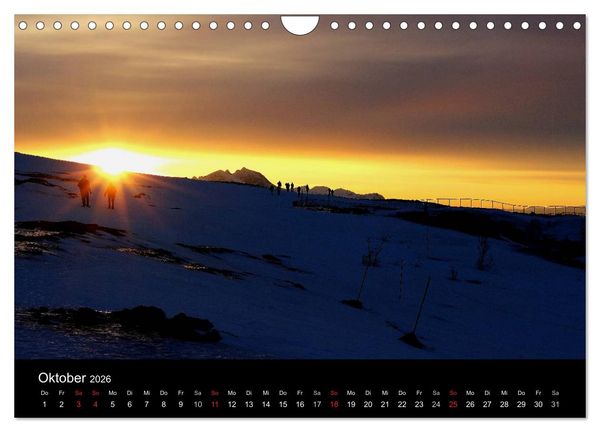 Produktbild: Wintertraum Nordnorwegen (Wandkalender 2026 DIN A4 quer), CALVENDO Monatskalender