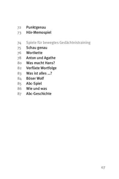 Produktbild: Die 50 besten Spiele zum Ged&auml;chtnistraining mit Senioren