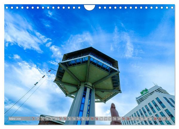 Produktbild: Ein Blick auf L&uuml;beck-Travem&uuml;nde (Wandkalender 2026 DIN A4 quer), CALVENDO Monatskalender