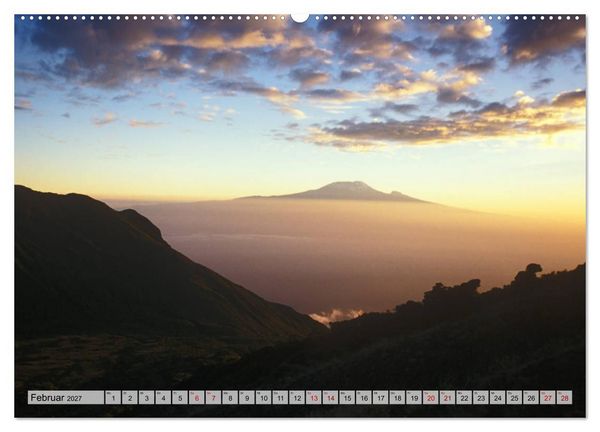 Produktbild: Die sch&ouml;nsten Vulkane Afrikas (hochwertiger Premium Wandkalender 2027 DIN A2 quer), Kunstdruck in Hochglanz