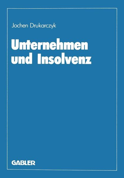 Produktbild: Unternehmen und Insolvenz