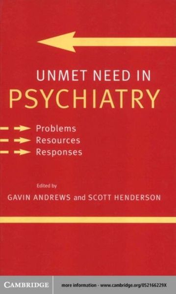 Produktbild: Unmet Need in Psychiatry