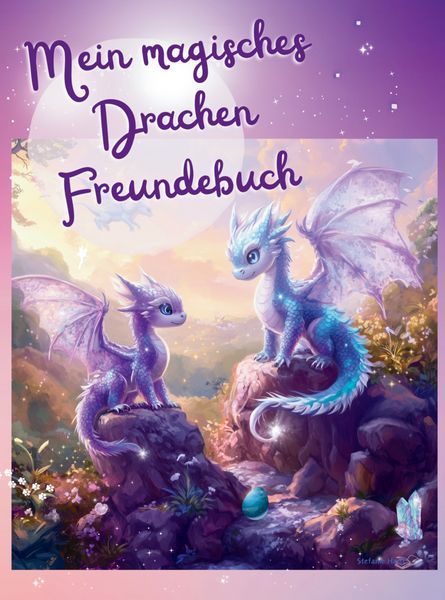 Mein magisches Drachen Freundebuch, Taschenbuch von Stefanie Hartl, Bookmundo, 9789403800103