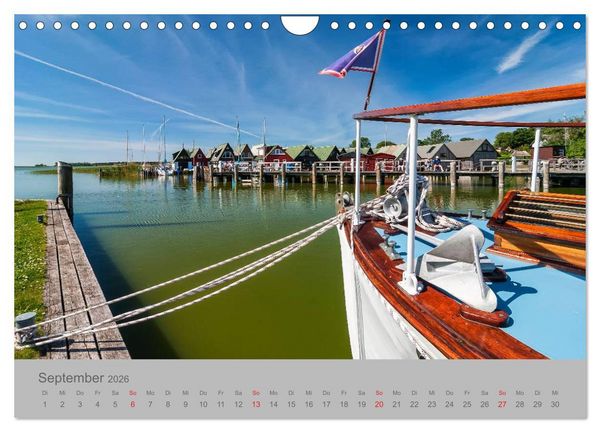 Produktbild: Ostsee, Fischland-Dar&szlig; (Wandkalender 2026 DIN A4 quer), CALVENDO Monatskalender