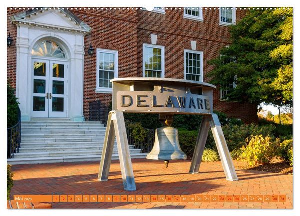 Produktbild: Delaware. Kleine Perle an der Ostk&uuml;ste der USA (hochwertiger Premium Wandkalender 2026 DIN A2 quer), Kunstdruck in Hochglanz