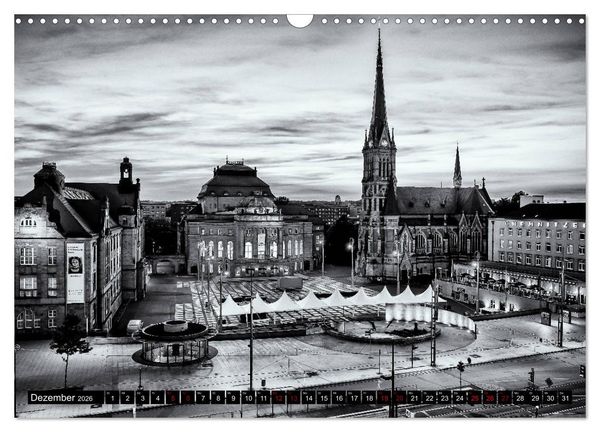 Produktbild: Ein Blick auf Chemnitz (Wandkalender 2026 DIN A3 quer), CALVENDO Monatskalender
