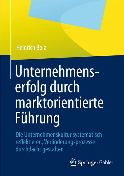 Produktbild: Unternehmenserfolg durch marktorientierte F&uuml;hrung